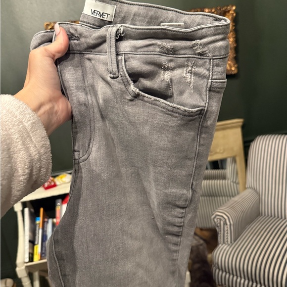 Vervet Denim - Vervet Women's Classic Gray Skinny Jeans